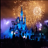 Fireworks show at Cinderella's Castle 