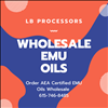 Order Bulk Wholesale AEA Certified Emu Oils Online LB Processors 615-746-8485