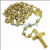 Gold Hip Hop Rosary 