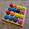 Haba palette of pegs, a great STEM toy