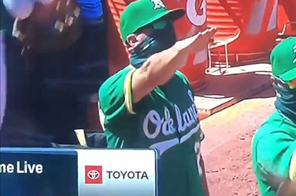 Oakland A's Bench Coach Ryan Christenson Apologizes for Nazi Salute During Game