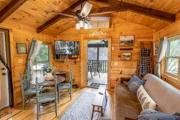 Carolina Cabin Rentals: Blueberry Cottage, a Vacation Rental, in the North Carolina Mountains 