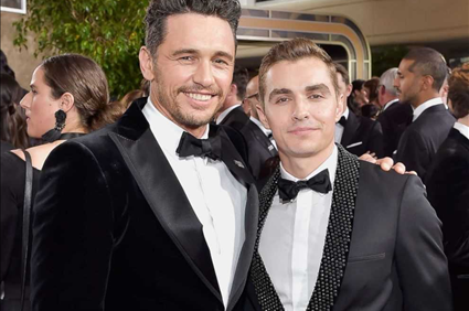 Golden Globes: Best actor winner James Franco brings Tommy Wiseau on stage with him