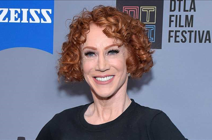 Kathy Griffin has stage one lung cancer