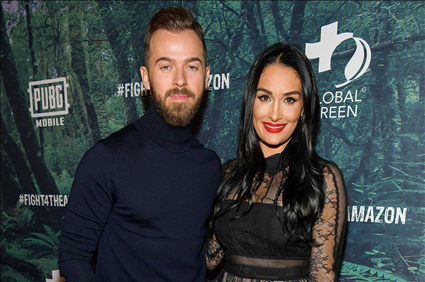 He's Here! Nikki Bella and Fiancé Artem Chigvintsev Welcome Their First Child