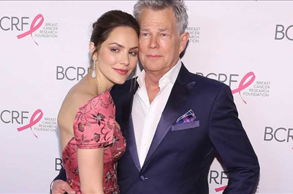 Katharine McPhee, David Foster welcome first child together