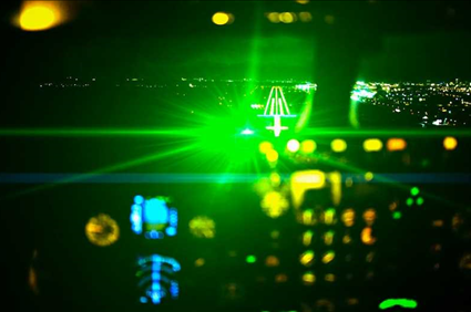 Montana man sentenced for shining laser pointer at landing plane