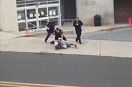 D.A. Investigating After P.A. Cop Put Knee On Man’s Neck, New Video