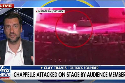 Comedian Dave Chappelle attacked on stage while performing at Hollywood Bowl in Los Angeles