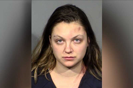 Las Vegas woman reached 121 mph before crash that killed son, 1: police