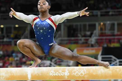 No gold for Simone Biles in beam, teammate Laurie Hernandez takes silver