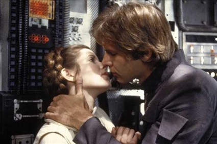 Carrie Fisher writes of Harrison Ford affair